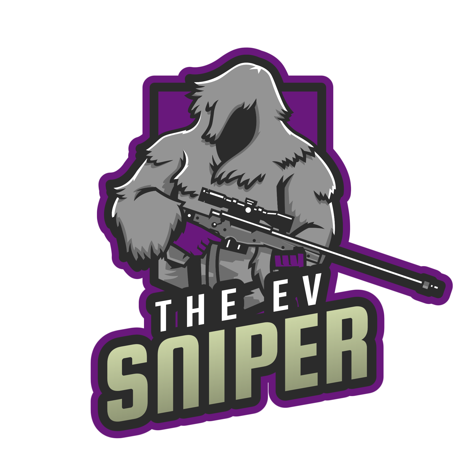 EV Sniper mascot logo